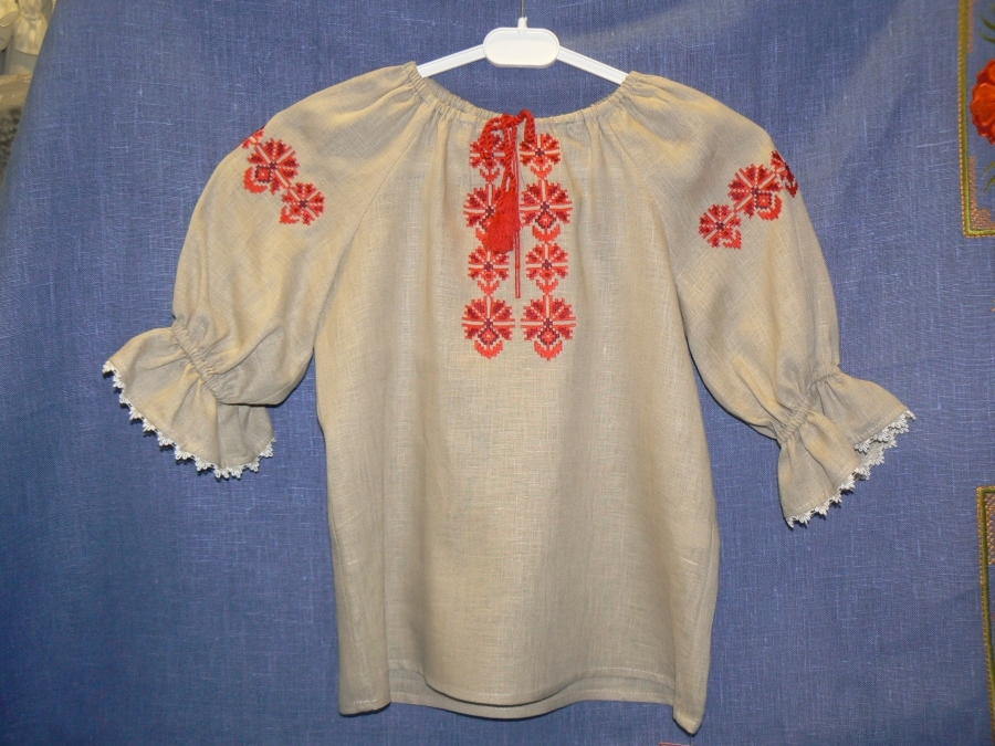 Детская национальная блуза