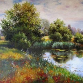 Картина "Пейзаж"