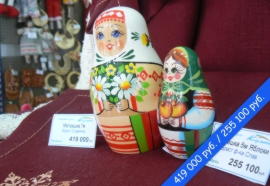 Матрешка 7м и матрешка 5м Яблоки